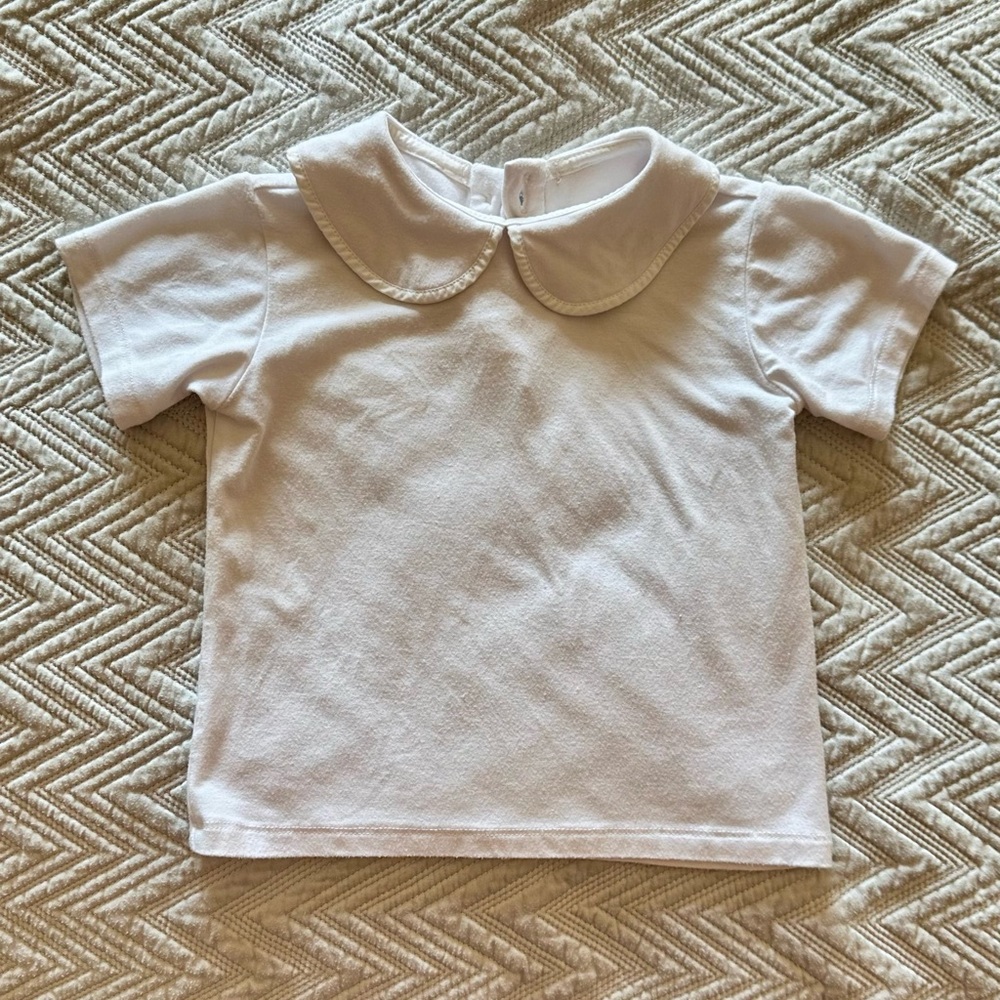 Henry Duvall Peter Pan Collar T-shirt perfect for school uniform